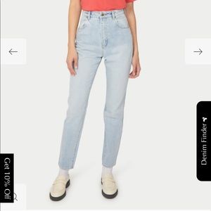 Size 27, Rollas, Elle super-high relaxed jeans